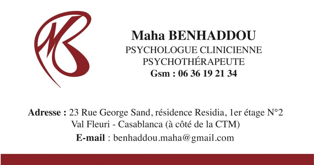 Dr Maha Ben Haddou Dr Maha Ben Haddou
