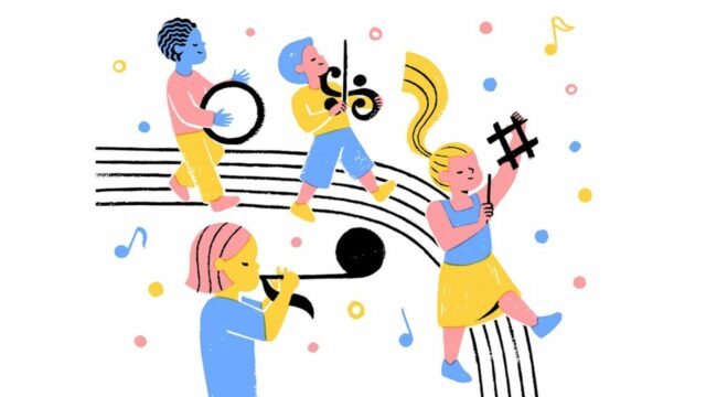la musique aux enfants