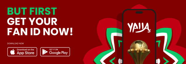 application Yalla pour les supporteurs du can Maroc 2025