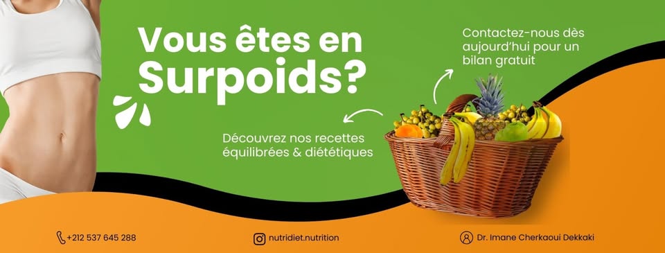 cabinet de nutrition et diabétologue Dr Imane CHERKAOUI DEKKAKI